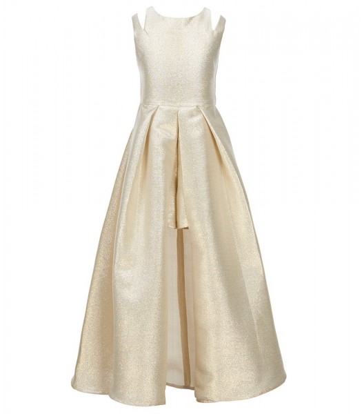 Tween Diva Gold Maxi Romper / Dress 
